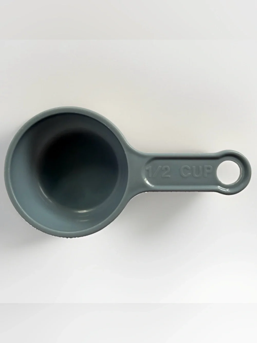 Vtg Rubbermaid Slate Blue Measuring Cups Set 3 Piece 8315 1 1/2 1/3 Cup